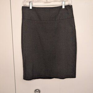 The Limited Dark Charcoal Pencil Skirt SZ 4